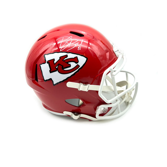 Blake Bell Signed Kansas City Chiefs Full Size Speed Helmet