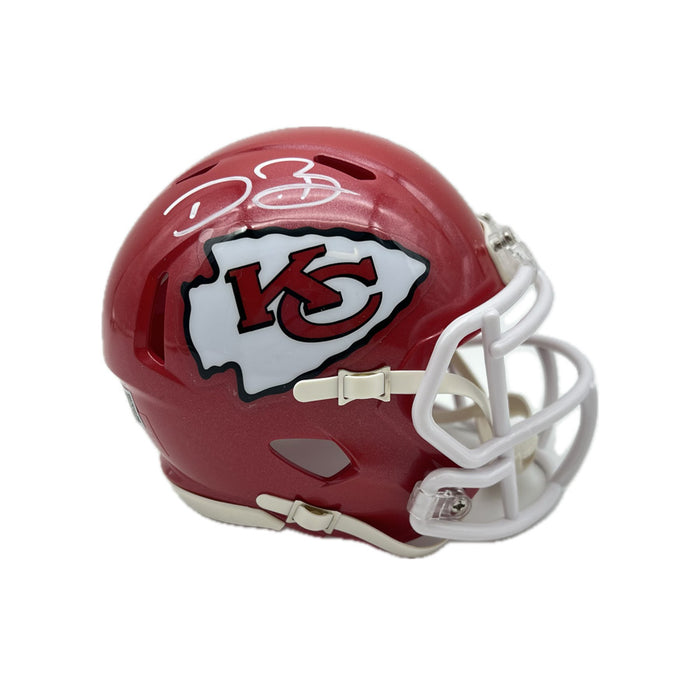 Dwayne Bowe Signed Kansas City Chiefs Red Speed Mini Helmet