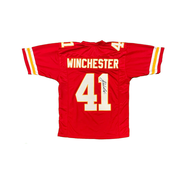 James Winchester Signed Custom Red Jersey