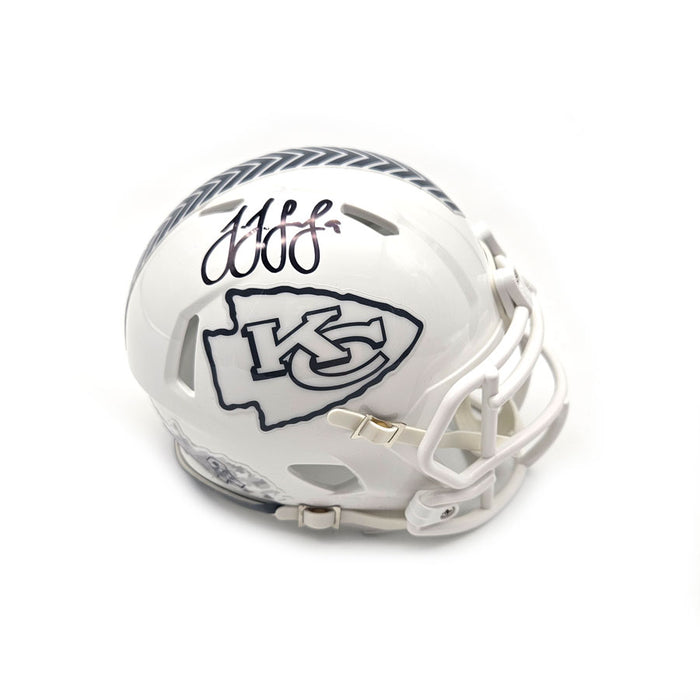 JuJu Smith-Schuster Signed Kansas City Chiefs 2024 Salute to Service Mini Helmet