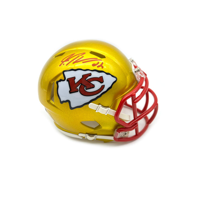 Juan Thornhill Signed Kansas City Chiefs Flash Mini Helmet