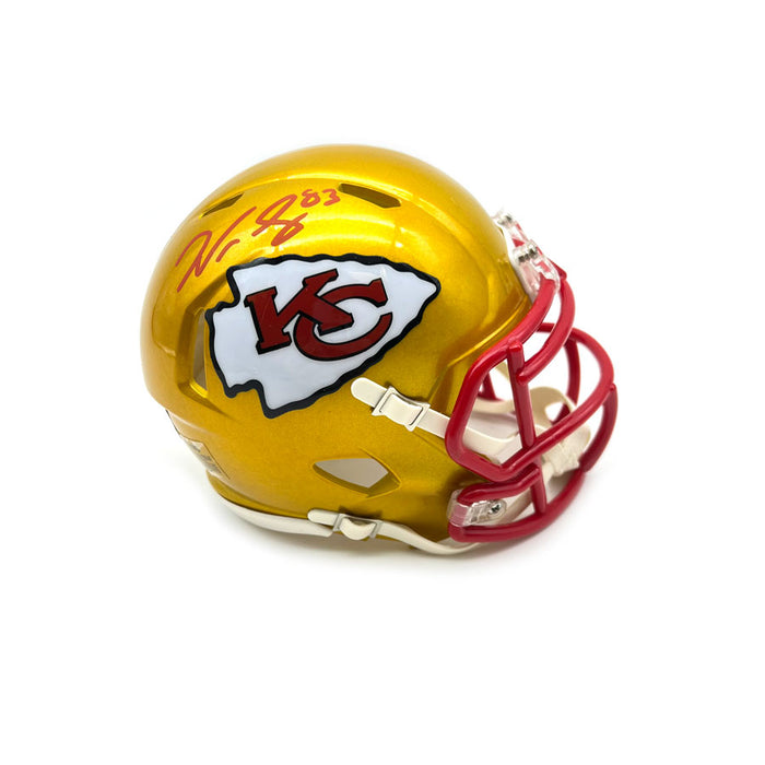 Noah Gray Signed Kansas City Chiefs Flash Mini Helmet