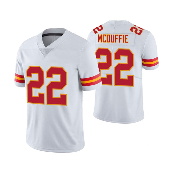 Pre-Sale: Trent McDuffie Signed Custom White Football Jersey