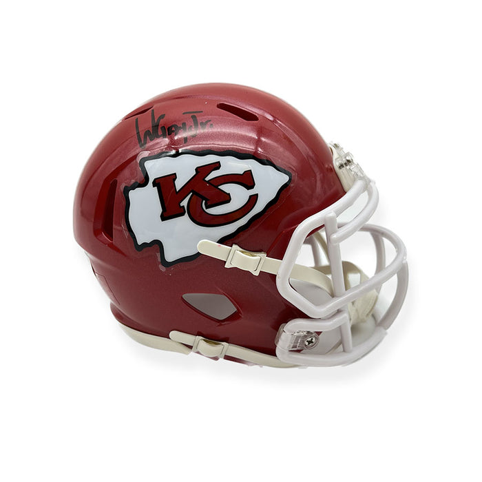 Willie Gay Jr. Signed Kansas City Chiefs Signed Speed Mini Helmet (Black Ink)