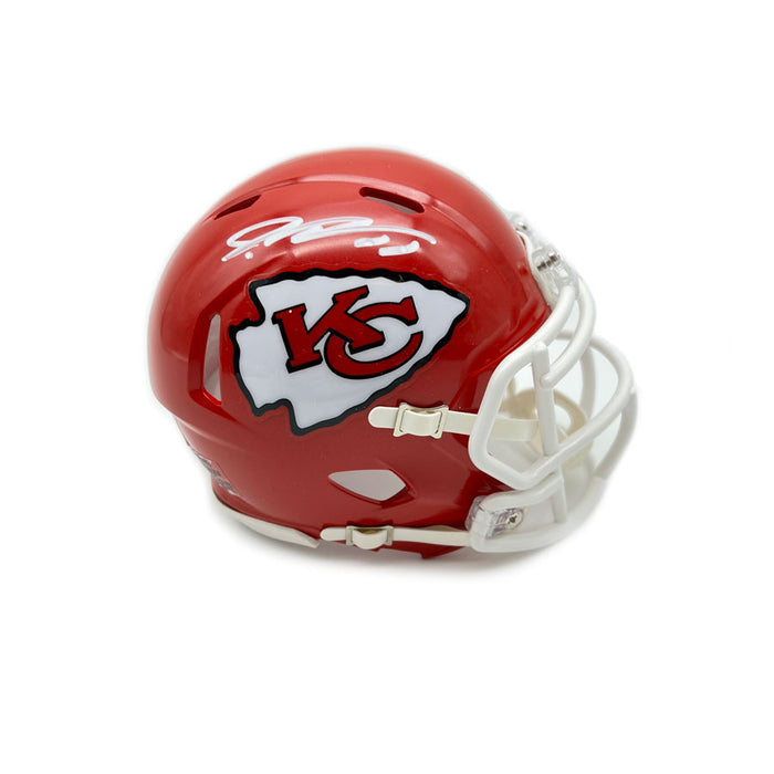 Juan Thornhill Signed Kansas City Chiefs Red Speed Mini Helmet