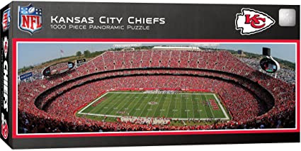 Kansas City Chiefs 1000pc Pano Jigsaw Puzzle