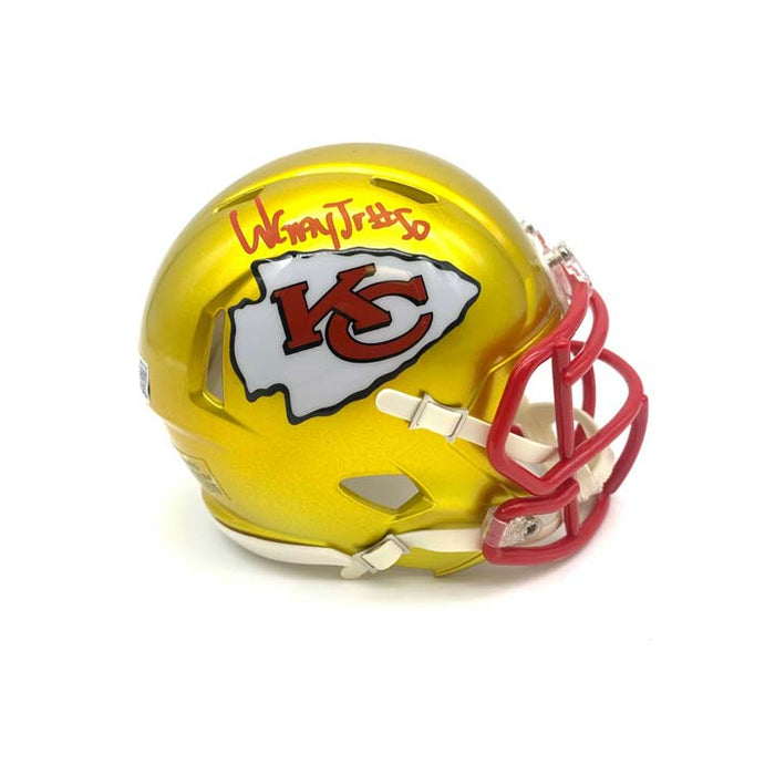 Willie Gay Jr. Signed Kansas City Chiefs Signed Flash Mini Helmet
